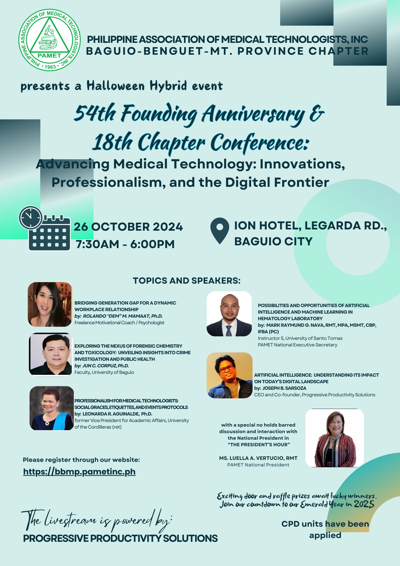 54th Founding Anniversary and 18th Chapter Conference